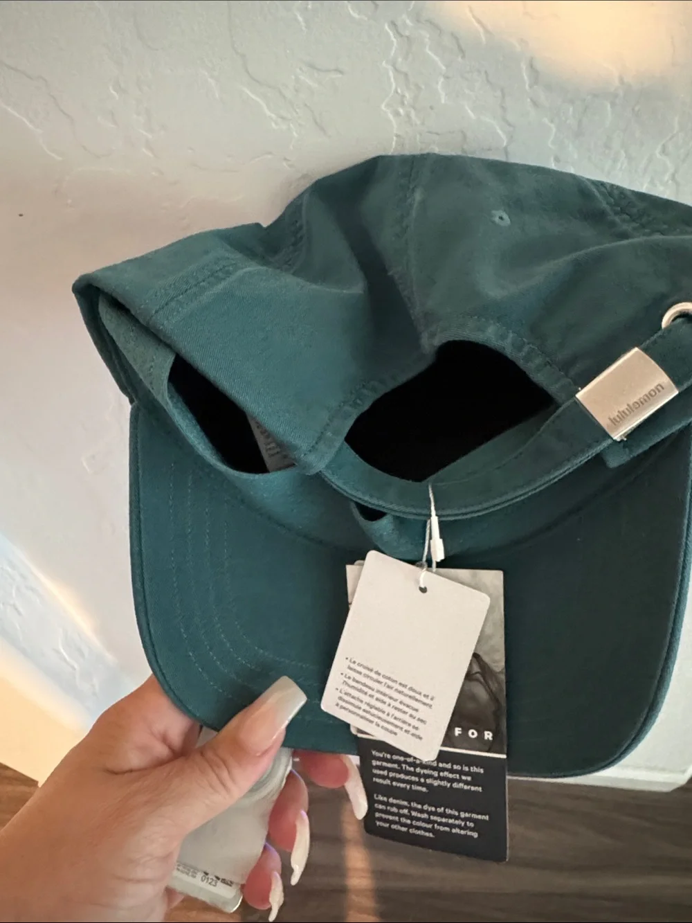 lululemon athletica Green Logo Baseball Cap